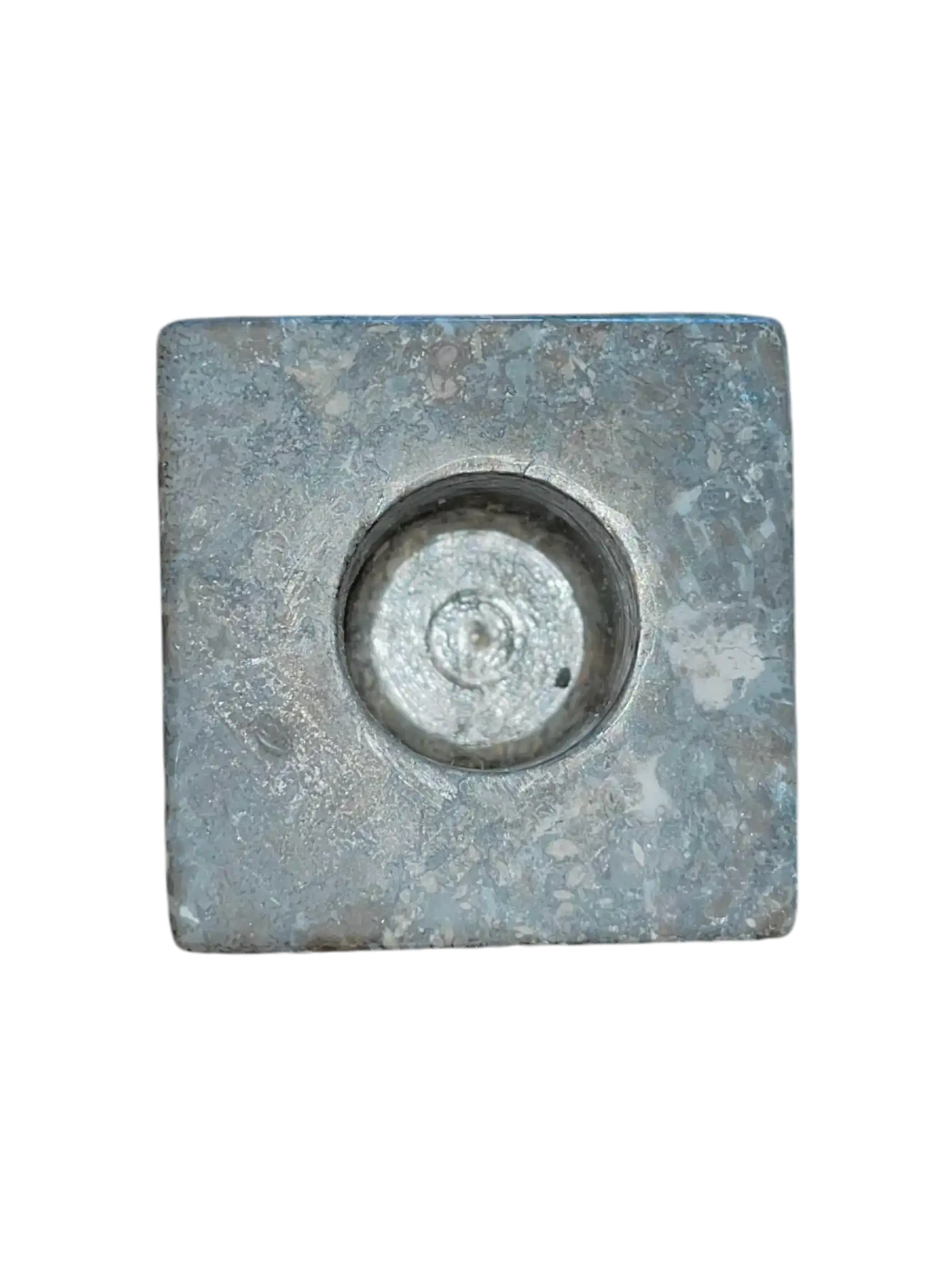 Minerva Grey Candle Holder